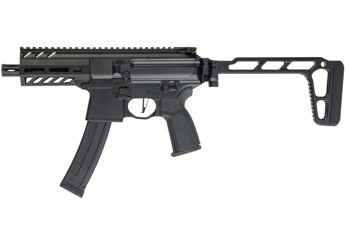 STRATOS X Airsoft MPX-K GBB エアソフト SMG CNCストック付き - ブラック