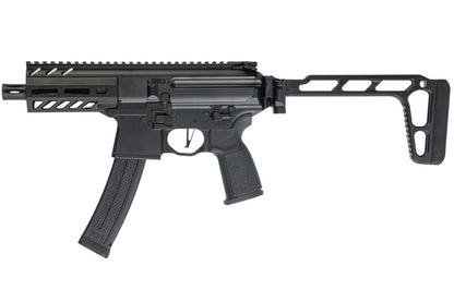 STRATOS X Airsoft MPX-K GBB エアソフト SMG CNCストック付き - ブラック