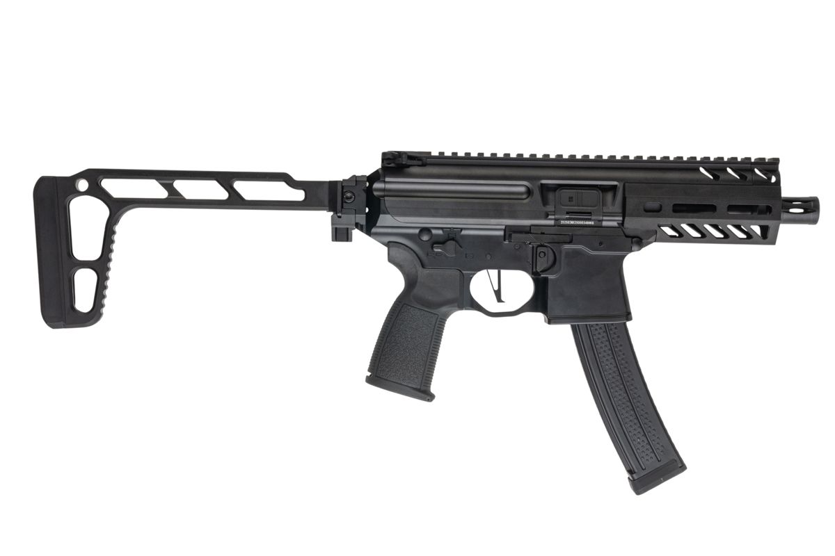 STRATOS X Airsoft MPX-K GBB エアソフト SMG CNCストック付き - ブラック