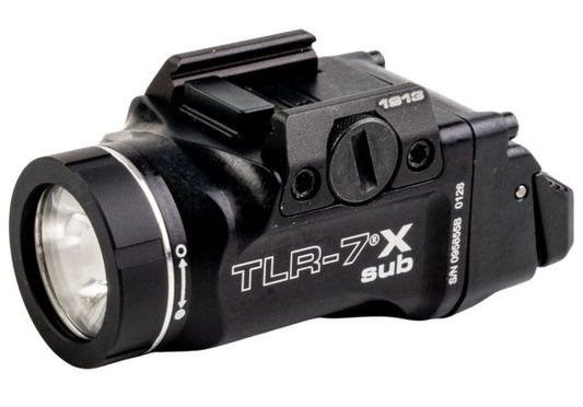 Streamlight TLR-7X SUB USBガンライト（1913レイルハンドガン用）（SL-B9バッテリー、69407）
