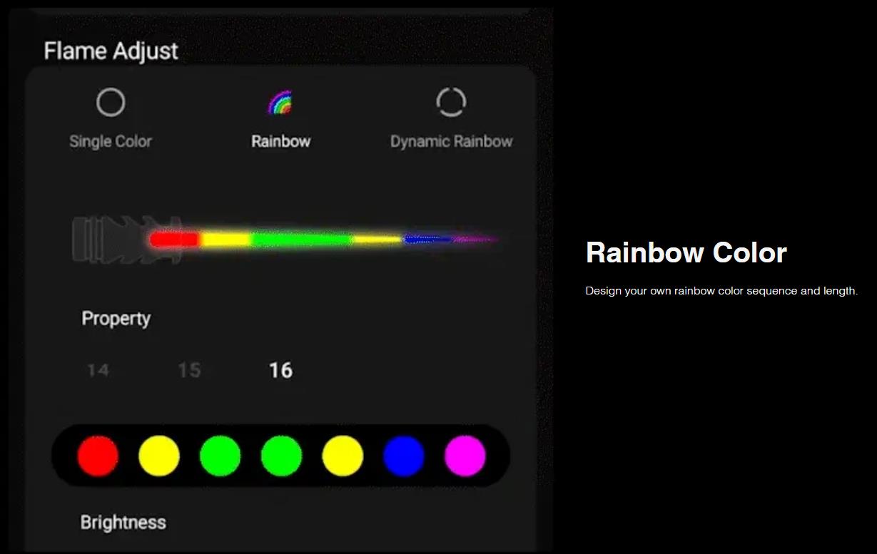 ESHOOTER フレア BT M トレーサーユニット RGB RAINBOW COLOR, BLUETOOTH FUNCTION)