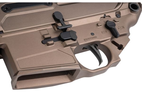 Toxicant SPEAR LT 6.75インチ コンバージョンキット Tokyo Marui MWS GBBR用a - ちゃいろ (CNCアルミニウム / アルミ)