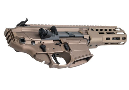 Toxicant SPEAR LT 6.75インチ コンバージョンキット Tokyo Marui MWS GBBR用a - ちゃいろ (CNCアルミニウム / アルミ)