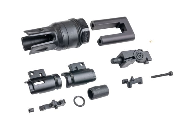 Toxicant SPEAR LT 6.75インチ コンバージョンキット Tokyo Marui MWS GBBR用a - ちゃいろ (CNCアルミニウム / アルミ)