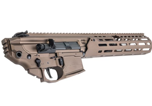 Toxicant SPEAR LT SD サプレッサー付きコンバージョンキット Tokyo Marui MWS GBBR用 - Fちゃいろ (CNCアルミニウム / アルミ)
