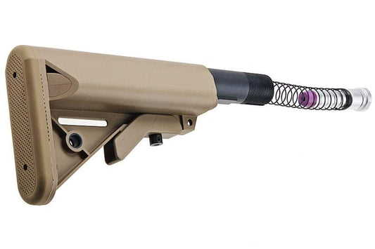 T8 Tokyo Marui MWS GBBR エアソフトガン Cスタイルストック 6ポジションバッファーーチューブコンボセット付き - BK