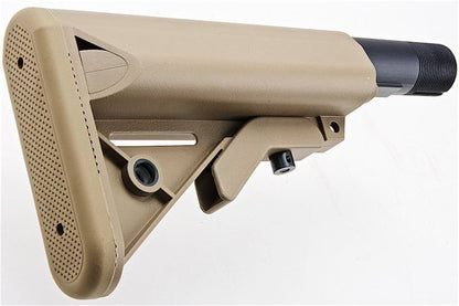 T8 Tokyo Marui MWS GBBR エアソフトガン Cスタイルストック 6ポジションバッファーーチューブコンボセット付き - BK