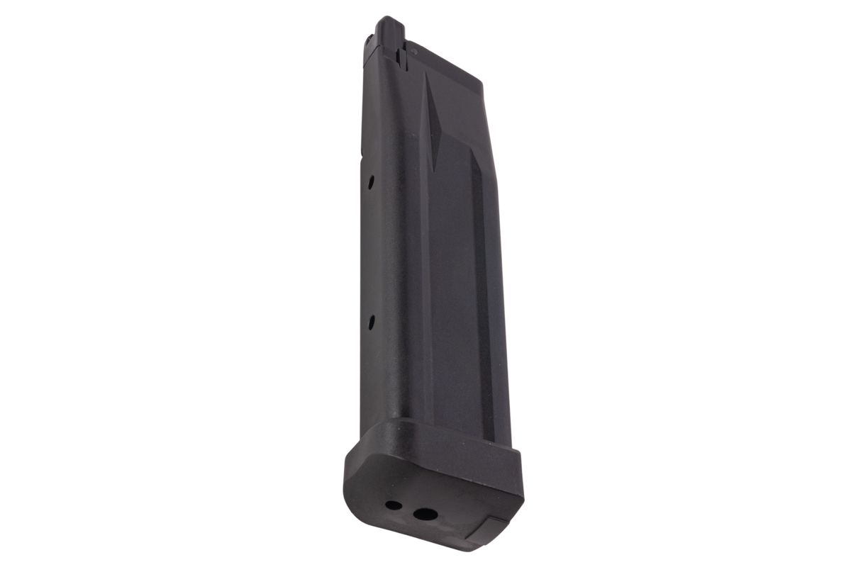 T8 Tokyo Marui ハイキャパ GBB 140mm 軽量 CNC ガスマガジン (36連装、ブラック)