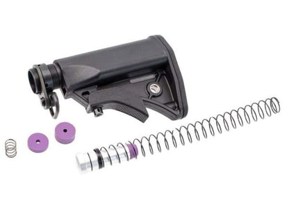 T8 Tokyo Marui MWS GBBR エアソフトガン Lスタイルストック + 4P バッファーーチューブ コンボセット