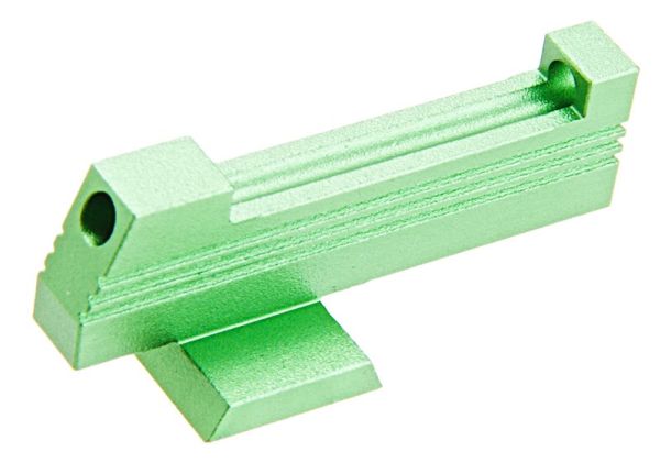 Dr.Black Tokyo Marui HI-CAPA ファイバーオプティックフロントサイト（アルミニウム / アルミ、グリーン）