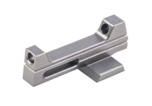 Dr. Black Tokyo Marui HI-CAPA用 ファイバーオプティックフロントサイト（アルミ製、グレー）