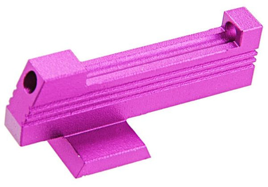 Dr. Black Tokyo Marui HI-CAPA ファイバーオプティックフロントサイト（アルミニウム / アルミ、紫）