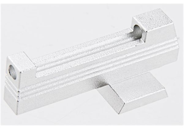 Dr. Black Tokyo Marui HI-CAPA ファイバーオプティックフロントサイト（アルミニウム / アルミ、銀(ぎん)）