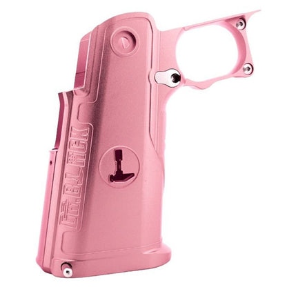 Dr. Black Tokyo Marui ハイキャパ GBB アルミグリップ (タイプC、ピンク)
