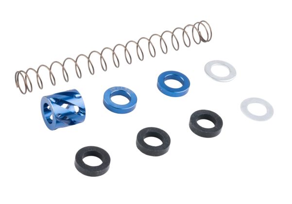 Dr. Black Tokyo Marui ハイキャパ GBB リコイルバッファーーセット (タイプA - ブルー)