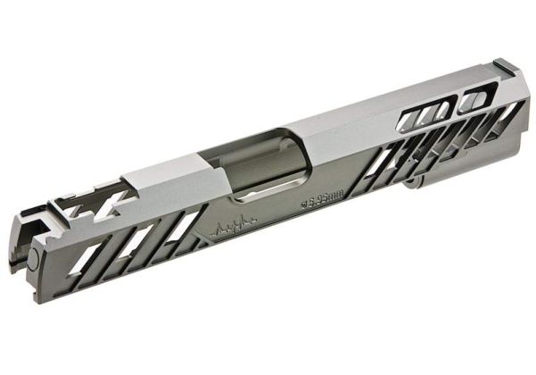 Dr.Black Tokyo Marui ハイキャパ 5.1 GBB GBBスライド (タイプ 505、アルミニウム / アルミ、グレー) - 新バージョン
