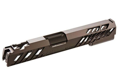 Dr.Black Tokyo Marui ハイキャパ 5.1 GBB GBBスライド (タイプ 505、アルミニウム / アルミ、タン) - 新バージョン