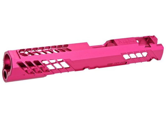 Dr. Black Tokyo Marui ハイキャパ5.1 GBB GBBスライド (タイプ777、アルミニウム / アルミ、マゼンタ)