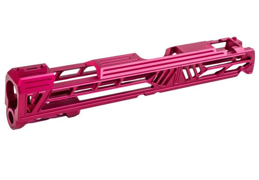 Dr. Black Tokyo Marui HI-CAPA 5.1 GBB GBBスライド (タイプ V 照光式フロントサイト付き、アルミニウム / アルミ、マゼンタ)