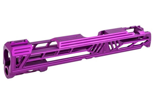 Dr. Black Tokyo Marui HI-CAPA 5.1 GBB GBBスライド（タイプV、イルミネーションフロントサイト付き、アルミ製、紫）