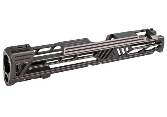 Dr. Black Tokyo Marui HI-CAPA 5.1 GBB GBBスライド (タイプ V 照光式フロントサイト付き、アルミニウム / アルミ、タン)