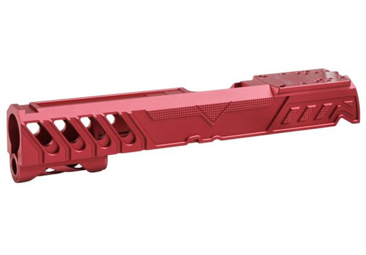 Dr. Black Tokyo Marui ハイキャパ5.1 GBB GBBスライド (タイプ「W」、アルミニウム / アルミ、マゼンタ)