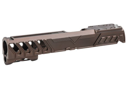 Dr. Black Tokyo Marui ハイキャパ5.1 GBB GBBスライド (タイプ「W」、アルミニウム / アルミ、タン)
