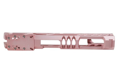 Dr. Black Tokyo Marui ハイキャパ 5.1 GBB オプティクス レディGBBスライド タイプY (アルミニウム / アルミ、ピンク)