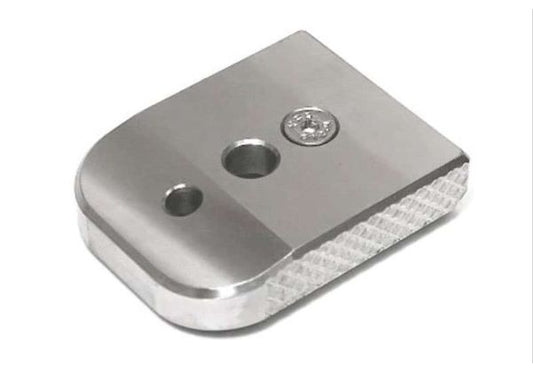 Dr. Black Tokyo Marui HI-CAPA GBB マガジンベース（スチール、銀(ぎん)）