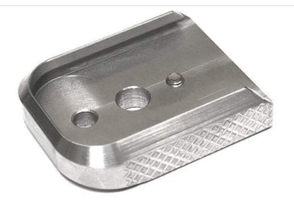 Dr. Black Tokyo Marui HI-CAPA GBB マガジンベース（スチール、銀(ぎん)）