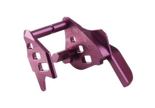 Dr. Black Tokyo Marui ハイキャパ GBB アルミサムセフティ (タイプA、紫)