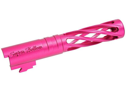 Dr. Black Hi-Capa 4.3 GBB アウターバレル (タイプディンギング、6063 アルミニウム / アルミ、マゼンタ)