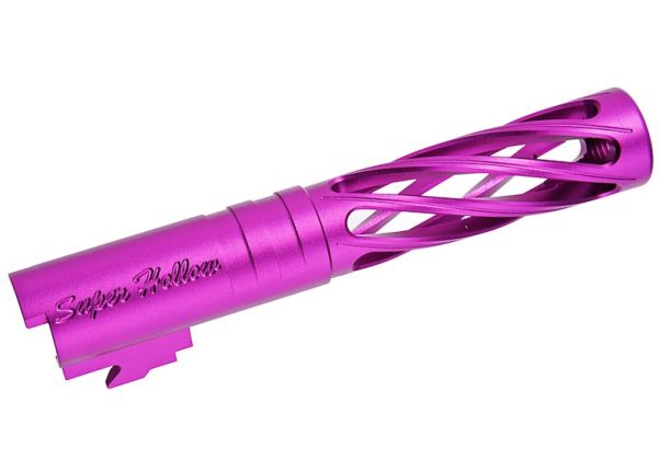 Dr. Black Hi-Capa 4.3 GBBアウターバレル（タイプディンギング、6063アルミニウム / アルミ、紫）