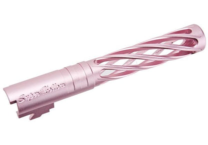 Dr. Black Hi-Capa 5.1 GBBアウターバレル（タイプディンギング、6063アルミニウム / アルミ、ピンク）