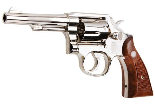 TANAKA S&W M10 ミリタリー&ポリス 4インチ VER.3 モデルガン - ニッケル仕上げ