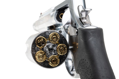 Tanaka S&W M500 パフォーマンスセンター ガスリボルバー (Ver. 2、6.5インチ) - ステンレス仕上げ