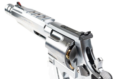 Tanaka S&W M500 パフォーマンスセンター ガスリボルバー (Ver. 2、6.5インチ) - ステンレス仕上げ