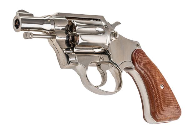 Tanaka コルト探偵スペシャル2インチ第2版Rモデルニッケルモデルガン