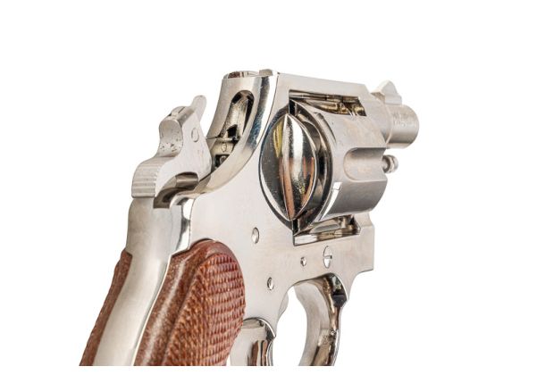 Tanaka コルト探偵スペシャル2インチ第2版Rモデルニッケルモデルガン