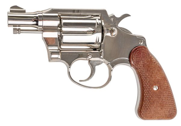 Tanaka コルト探偵スペシャル2インチ第2版Rモデルニッケルモデルガン
