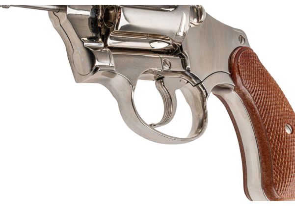 Tanaka コルト探偵スペシャル2インチ第2版Rモデルニッケルモデルガン