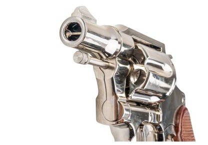 Tanaka コルト探偵スペシャル2インチ第2版Rモデルニッケルモデルガン