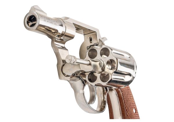 Tanaka コルト探偵スペシャル2インチ第2版Rモデルニッケルモデルガン