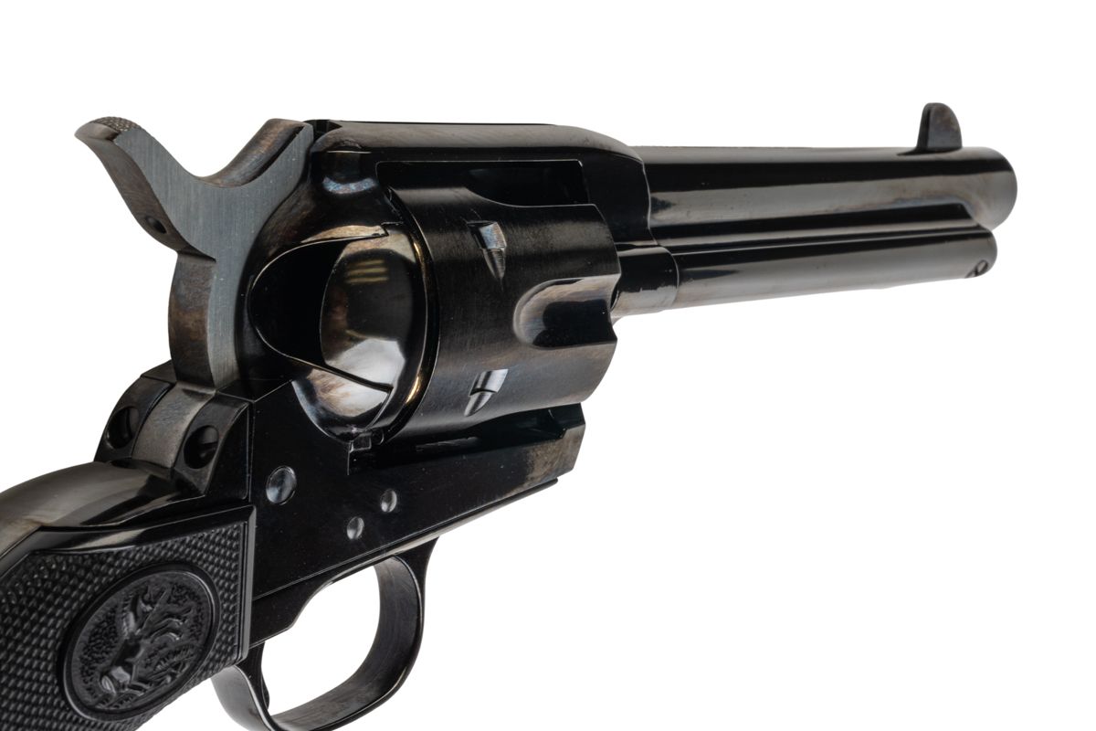 Tanaka コルト SAA 2nd 5.5インチ ペガサス II スチールフィニッシュ ガスリボルバー