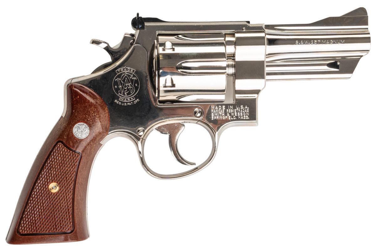 Tanaka S&W M27 .357マグナム 3.5インチ ニッケル仕上げ モデルガン