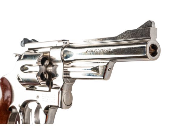 Tanaka S&W M27 .357マグナムモデルガン（5インチ） - ニッケル仕上げ

