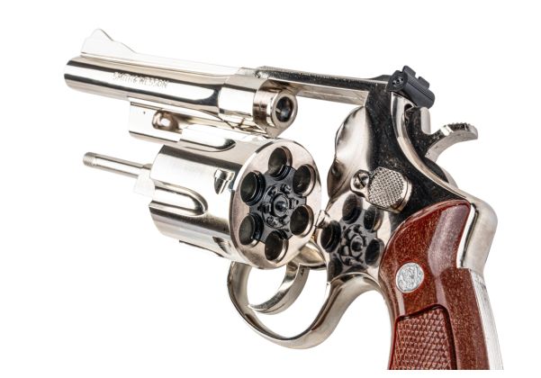 Tanaka S&W M27 .357マグナムモデルガン（5インチ） - ニッケル仕上げ
