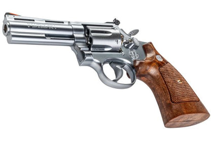Tanaka スモルト ガスリボルバー スクエアバット（4インチ、バージョン3） - ステンレス仕上げ