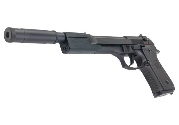 Tanaka92FSプロフェッショナルコンプEvo リューション2ヘビーウェイトオールブラックモデル（サプレッサー付き）（LEON'S Gun）