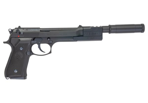 Tanaka92FSプロフェッショナルコンプEvo リューション2ヘビーウェイトオールブラックモデル（サプレッサー付き）（LEON'S Gun）